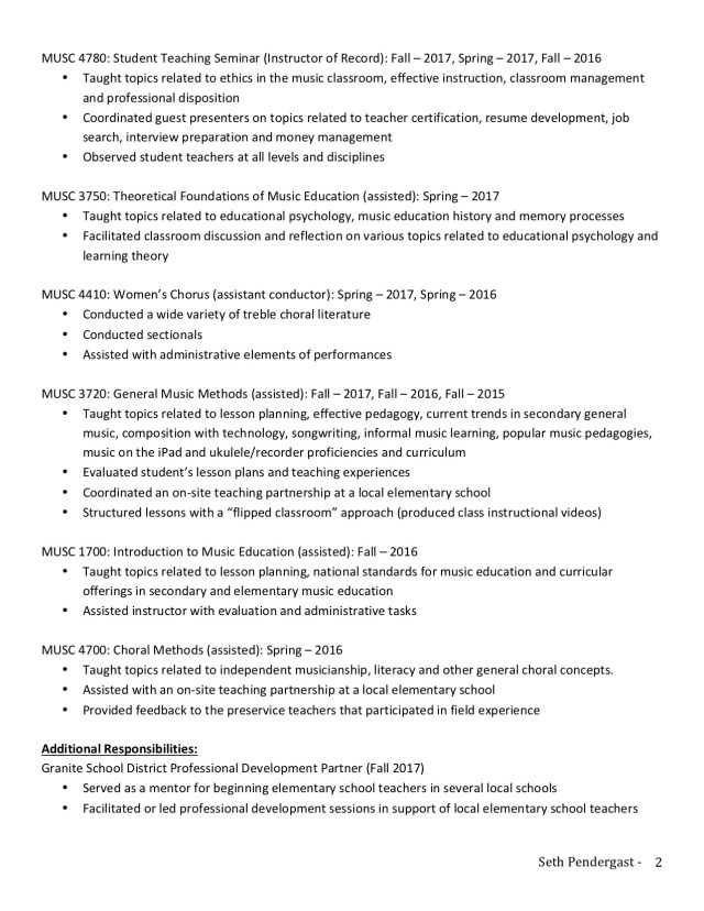 Seth Pendergast CV 04.05.18 2